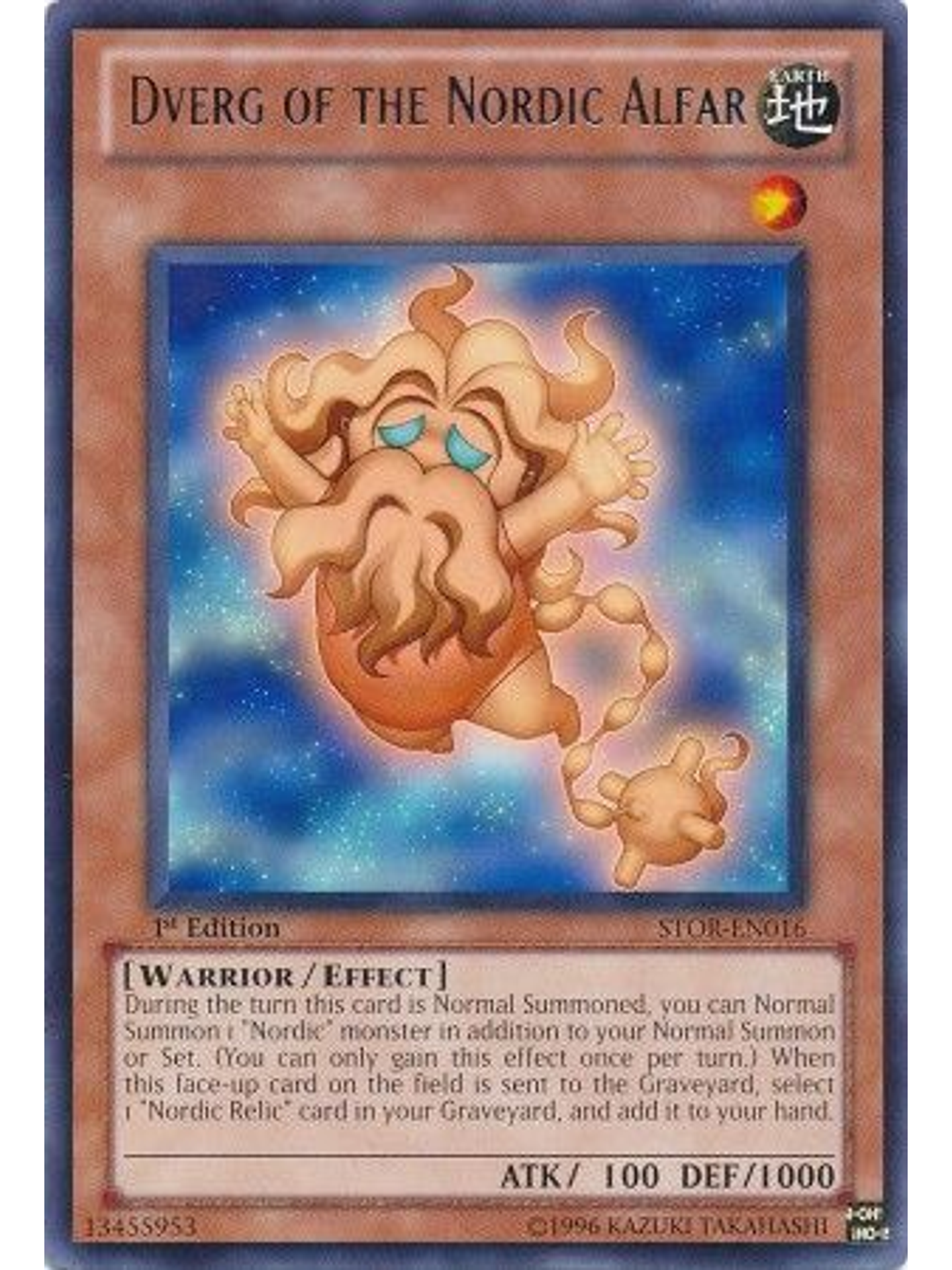 Dverg of the Nordic Alfar - STOR-EN016 - Rare 1st Edition 1