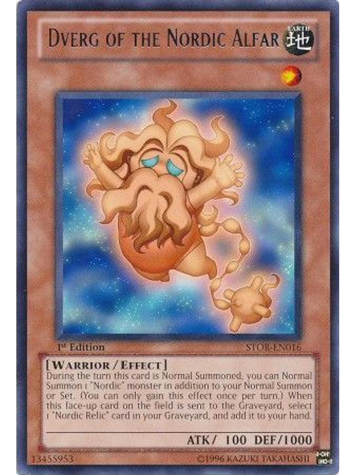 Dverg of the Nordic Alfar - STOR-EN016 - Rare 1st Edition 1