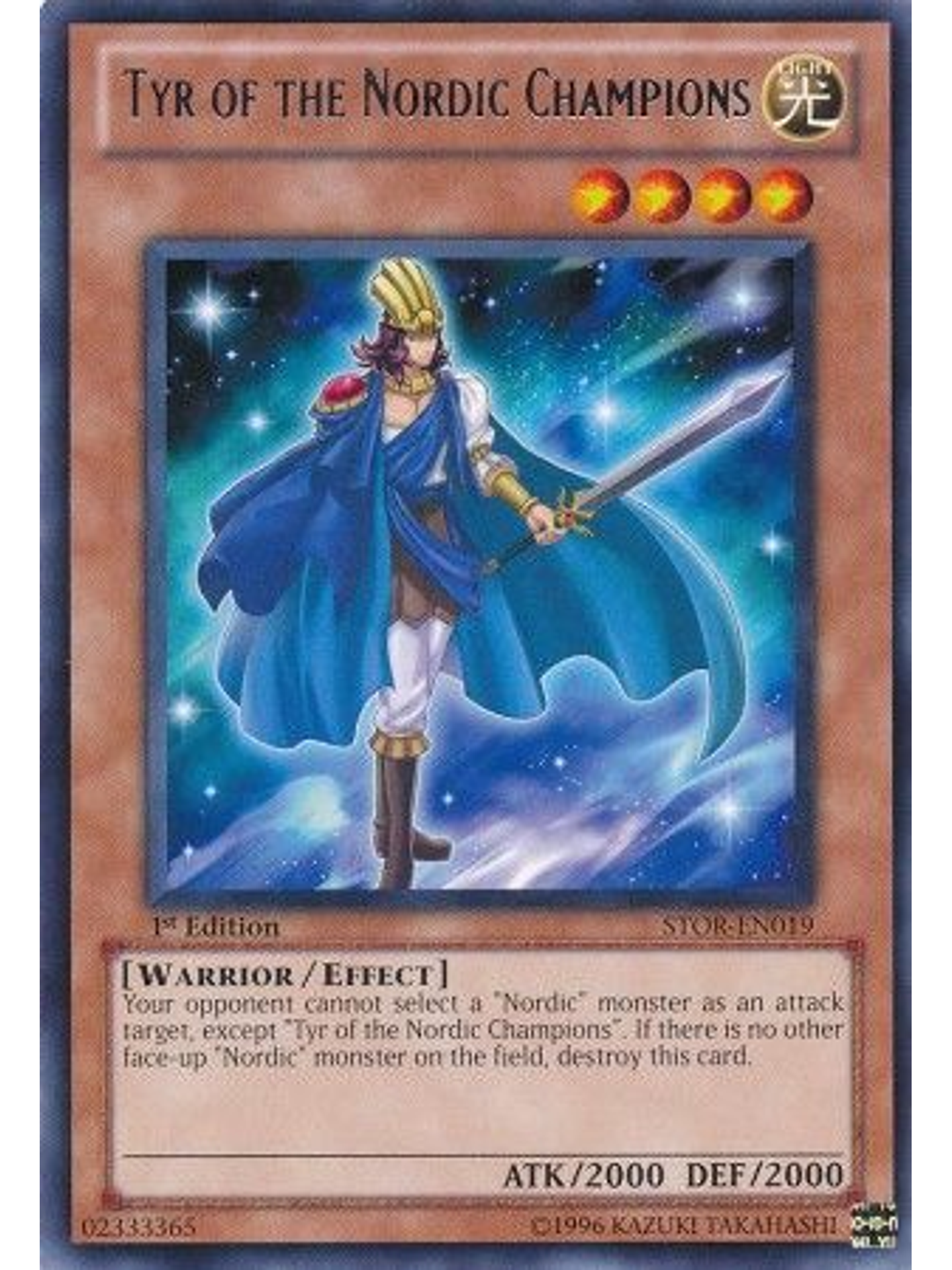 Tyr of the Nordic Champions - STOR-EN019 - Rare 1st Edition 1