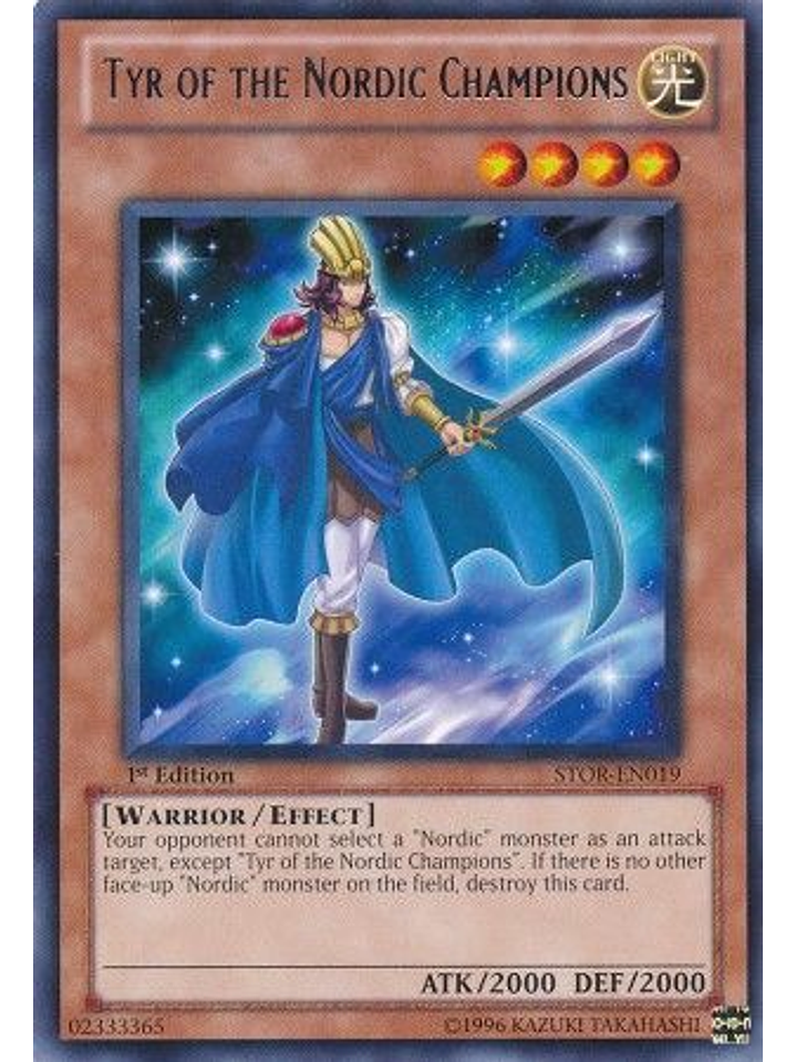 Tyr of the Nordic Champions - STOR-EN019 - Rare 1st Edition 1