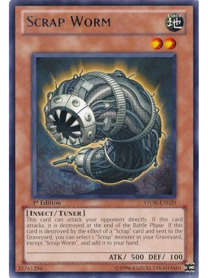 Scrap Worm - STOR-EN029 - Rare 1st Edition 1