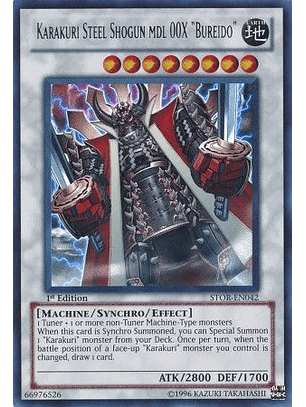 Karakuri Steel Shogun mdl 00X 