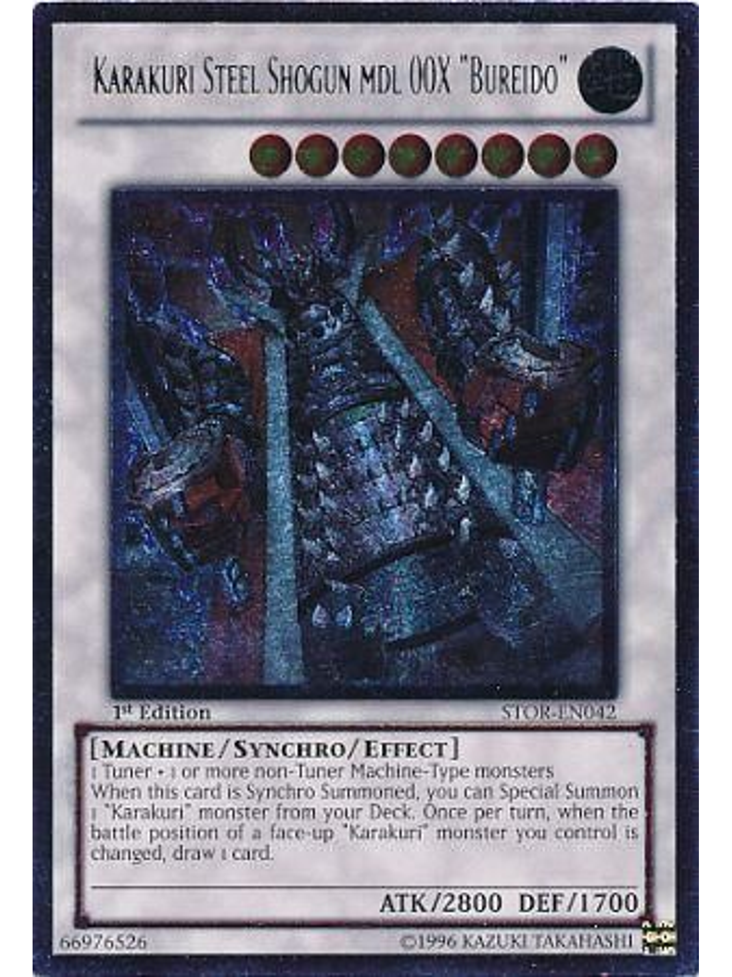 Karakuri Steel Shogun mdl 00X 