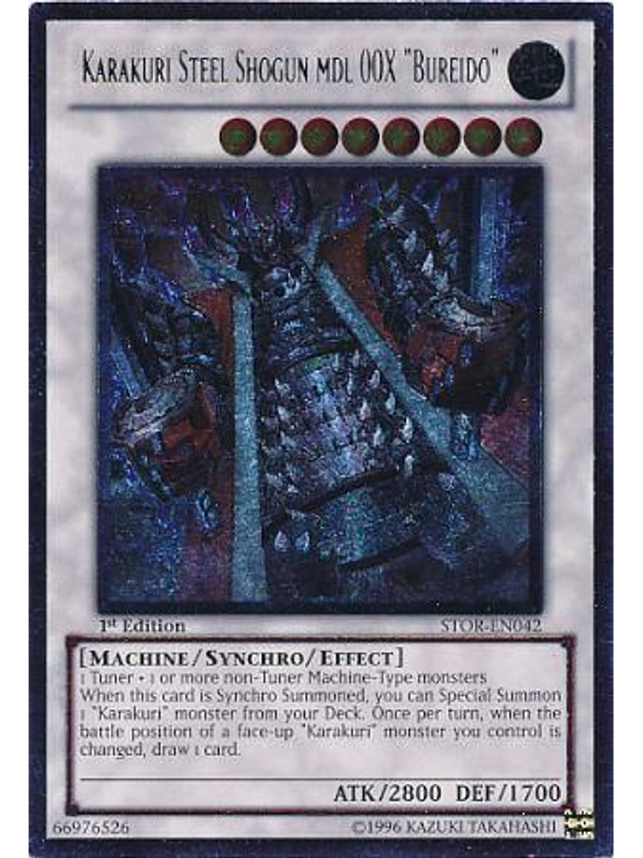 Karakuri Steel Shogun mdl 00X 