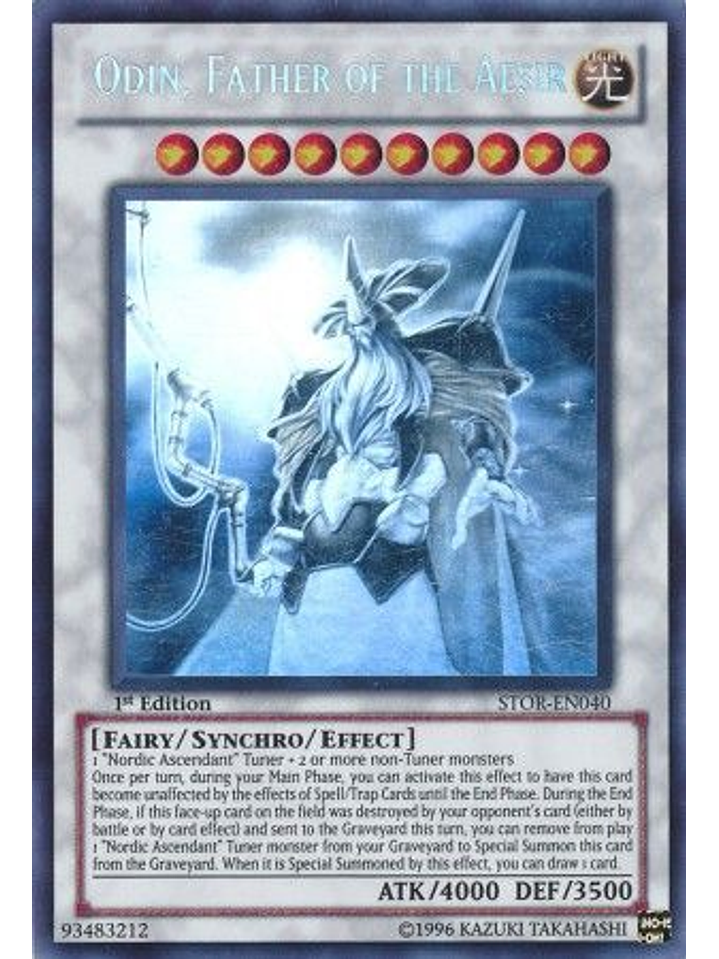 Odin, Father of the Aesir - STOR-EN040 - Ghost Rare 1st Edition 1