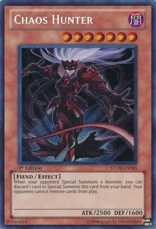Chaos Hunter - STOR-EN085 - Secret Rare 1st Edition