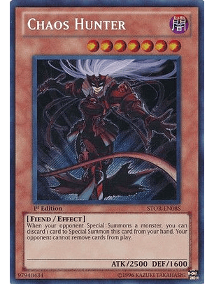 Chaos Hunter - STOR-EN085 - Secret Rare 1st Edition