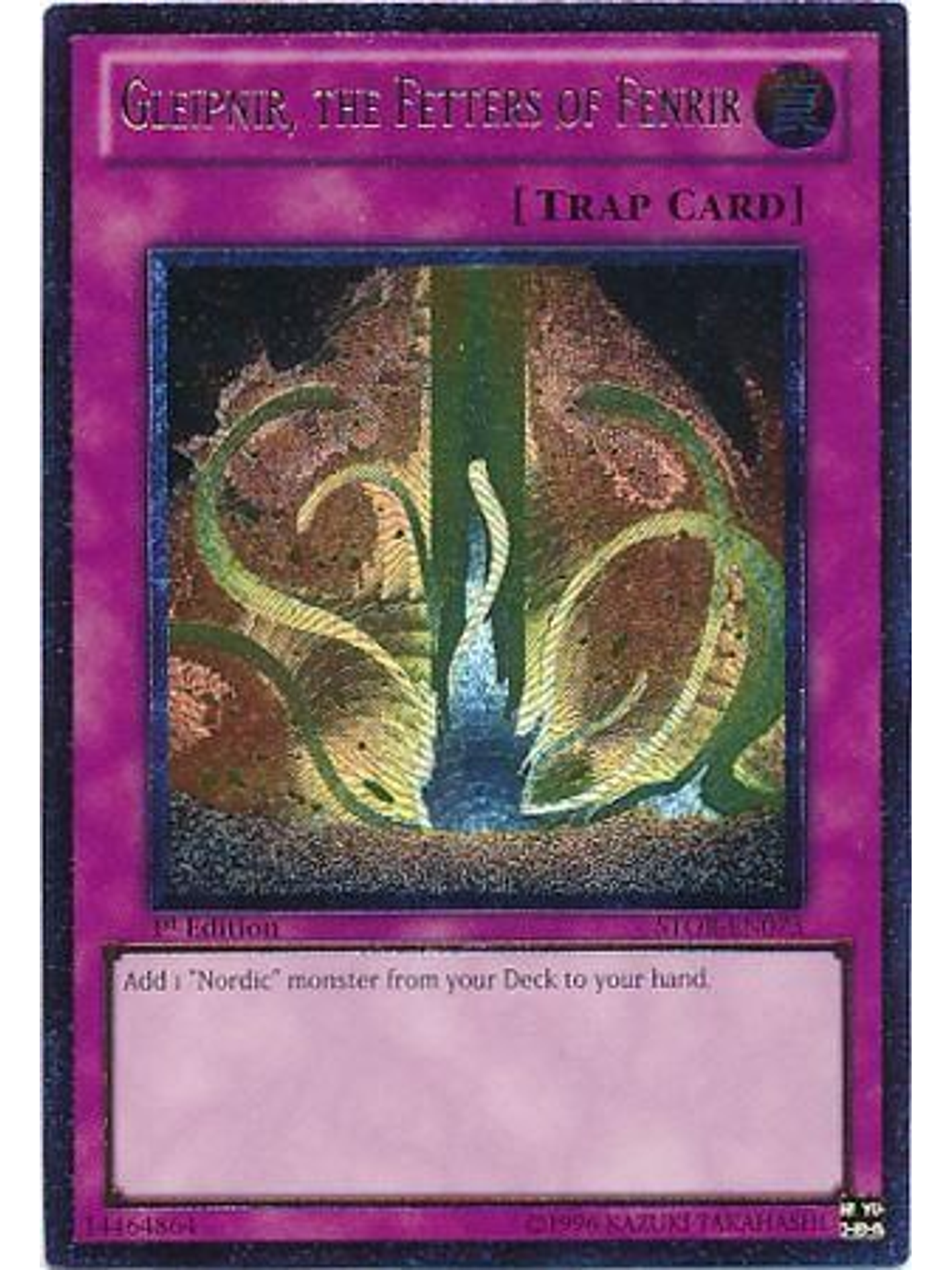 Gleipnir, the Fetters of Fenrir - STOR-EN073 1st Edition - Ultimate Rare 1