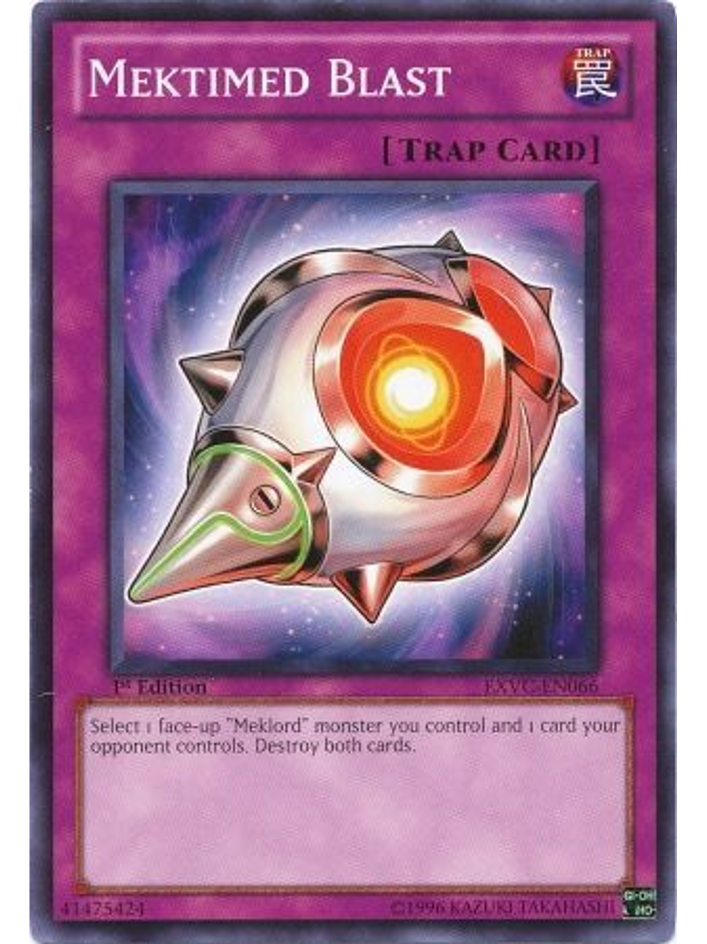 Mektimed Blast - EXVC-EN066 - Common 1st Edition 1