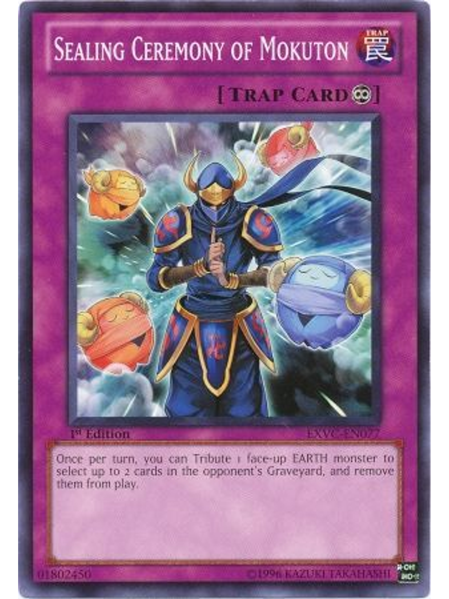 Sealing Ceremony of Mokuton - EXVC-EN077 - Common 1st Edition 1