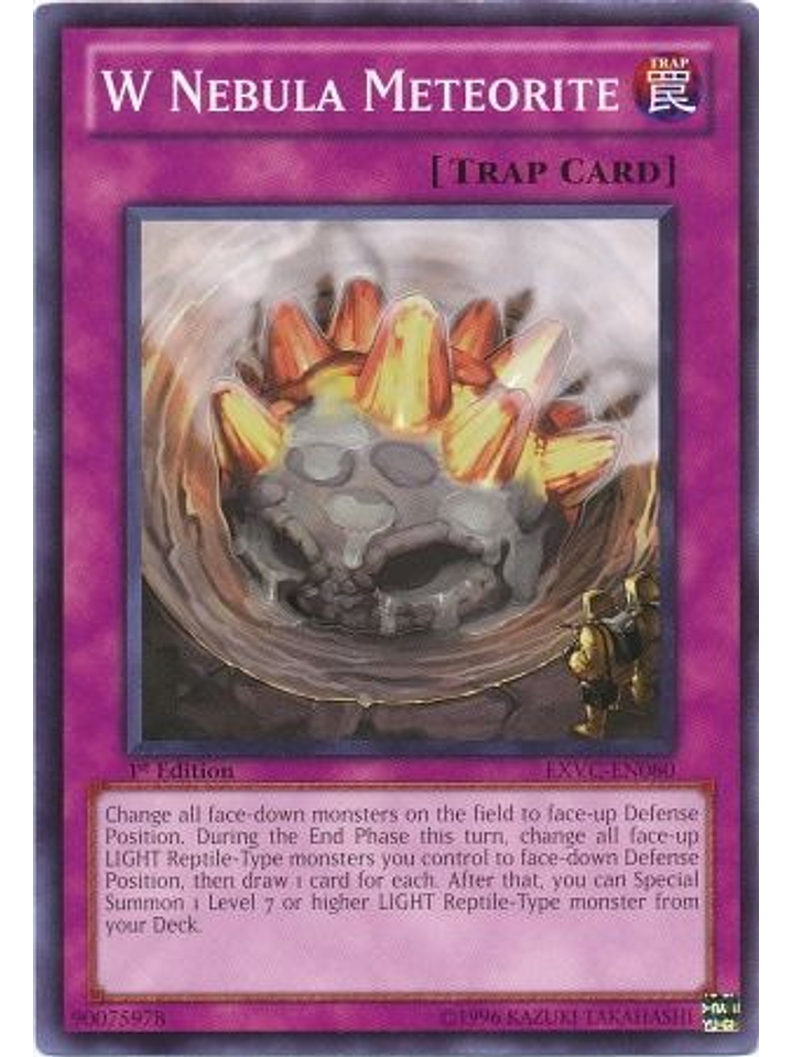 W Nebula Meteorite - EXVC-EN080 - Common 1st Edition 1