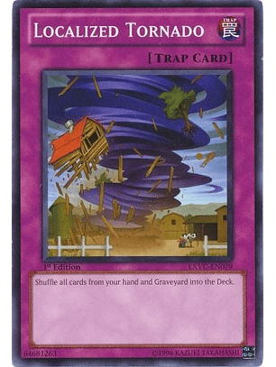 Localized Tornado - EXVC-EN079 - Common 1st Edition