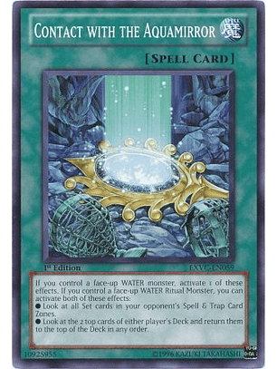Contact with the Aquamirror - EXVC-EN059 - Common 1st Edition