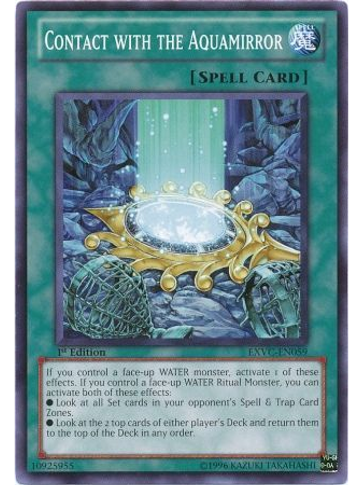 Contact with the Aquamirror - EXVC-EN059 - Common 1st Edition 1