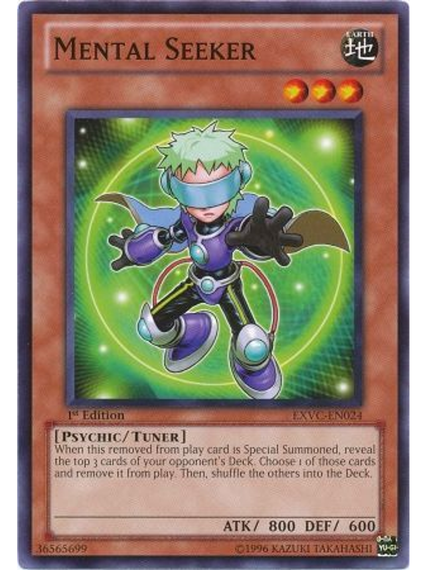 Mental Seeker - EXVC-EN024 - Common 1st Edition 1