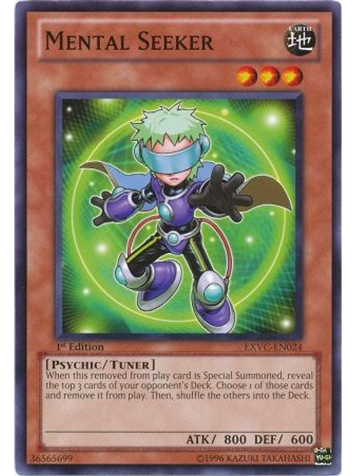 Mental Seeker - EXVC-EN024 - Common 1st Edition 1