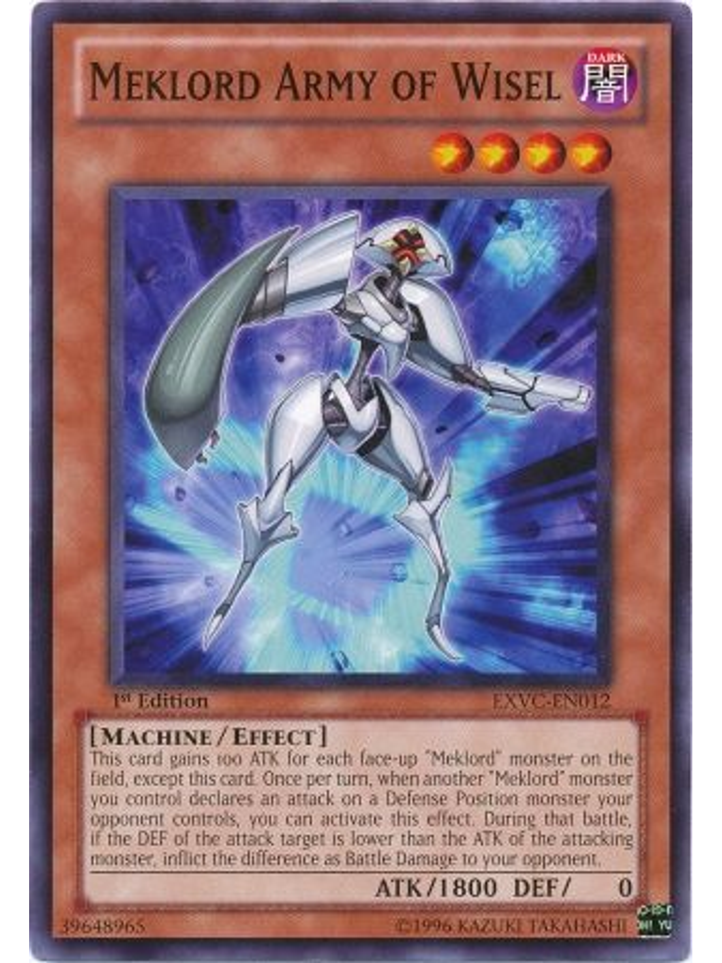Meklord Army of Wisel - EXVC-EN012 - Common 1st Edition 1
