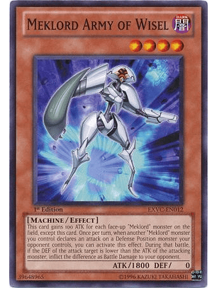 Meklord Army of Wisel - EXVC-EN012 - Common 1st Edition