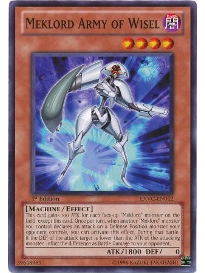 Meklord Army of Wisel - EXVC-EN012 - Common 1st Edition 1