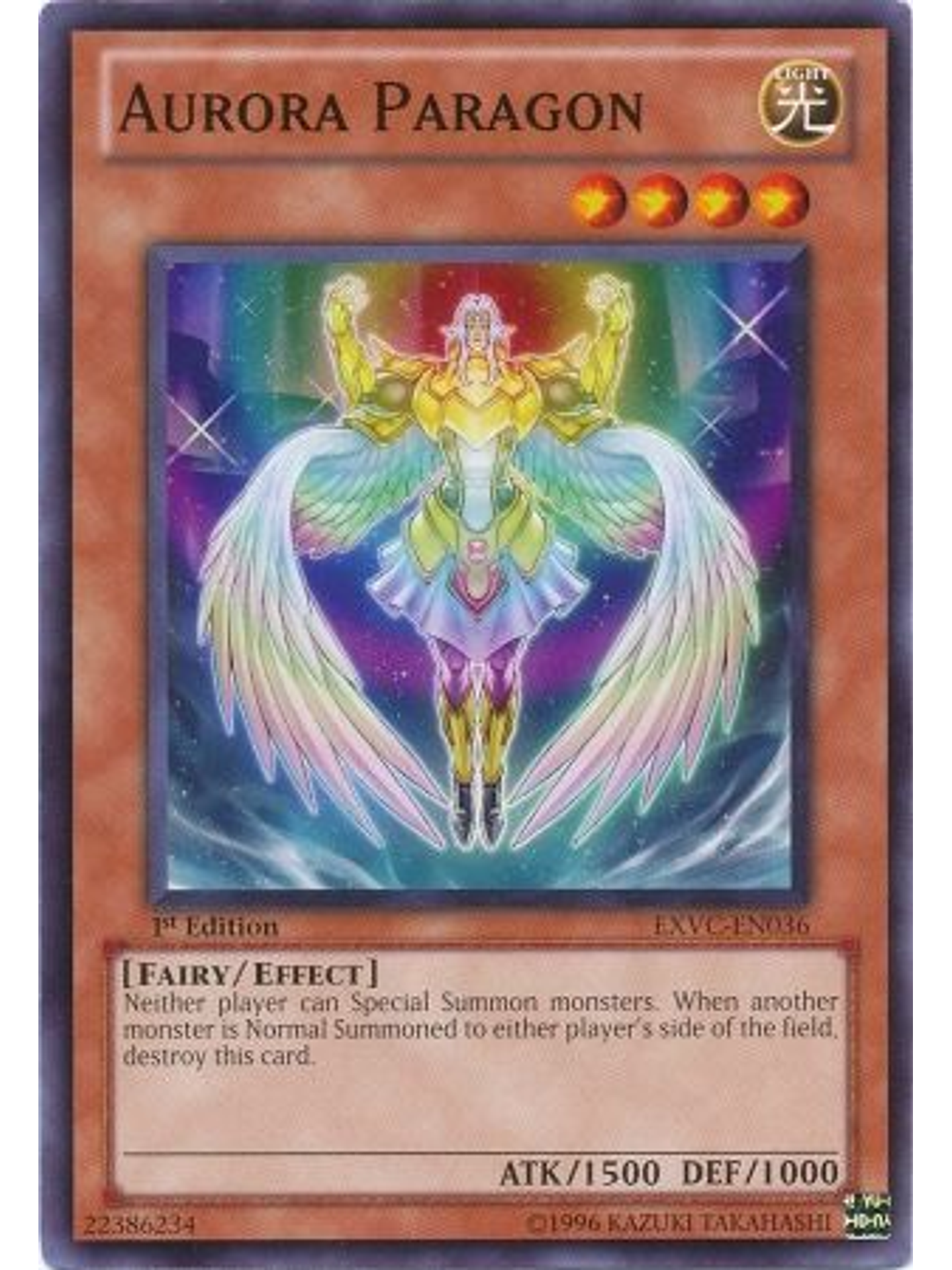 Aurora Paragon - EXVC-EN036 - Common 1st Edition 1