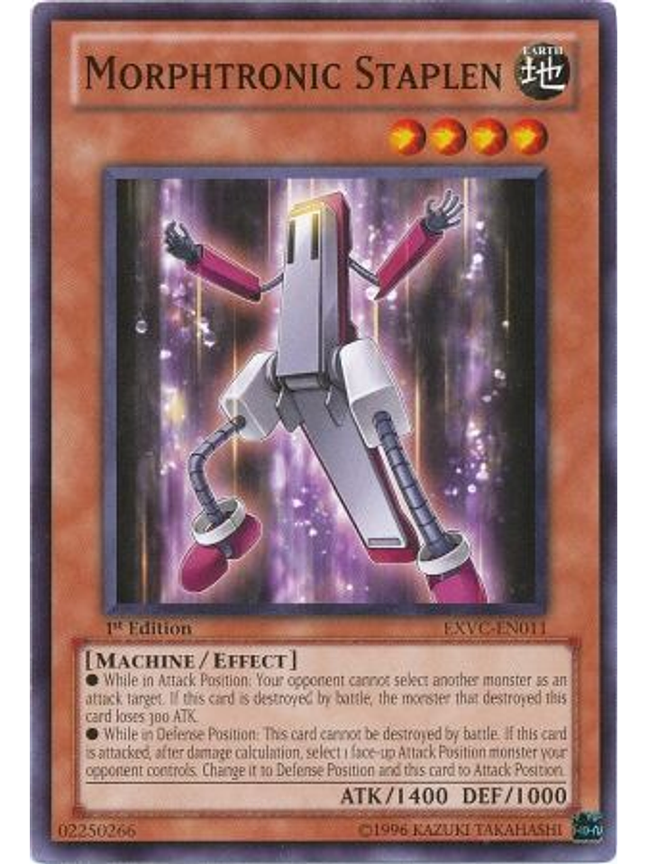Morphtronic Staplen - EXVC-EN011 - Common 1st Edition 1