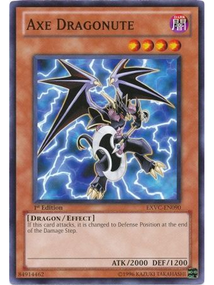 Axe Dragonute - EXVC-EN090 - Common 1st Edition 1
