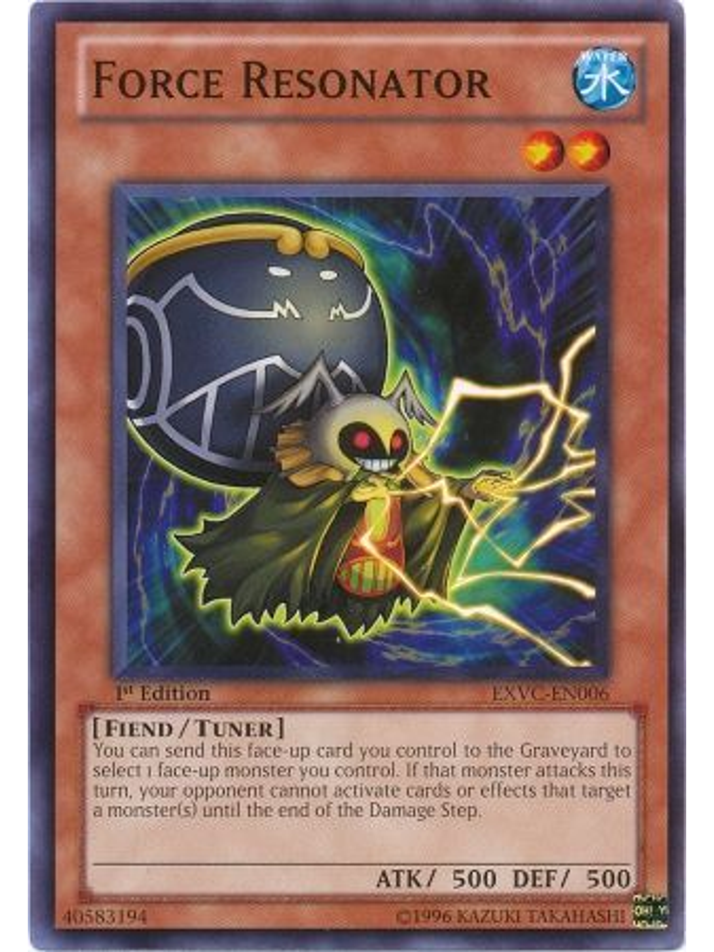 Force Resonator - EXVC-EN006 - Common 1st Edition 1