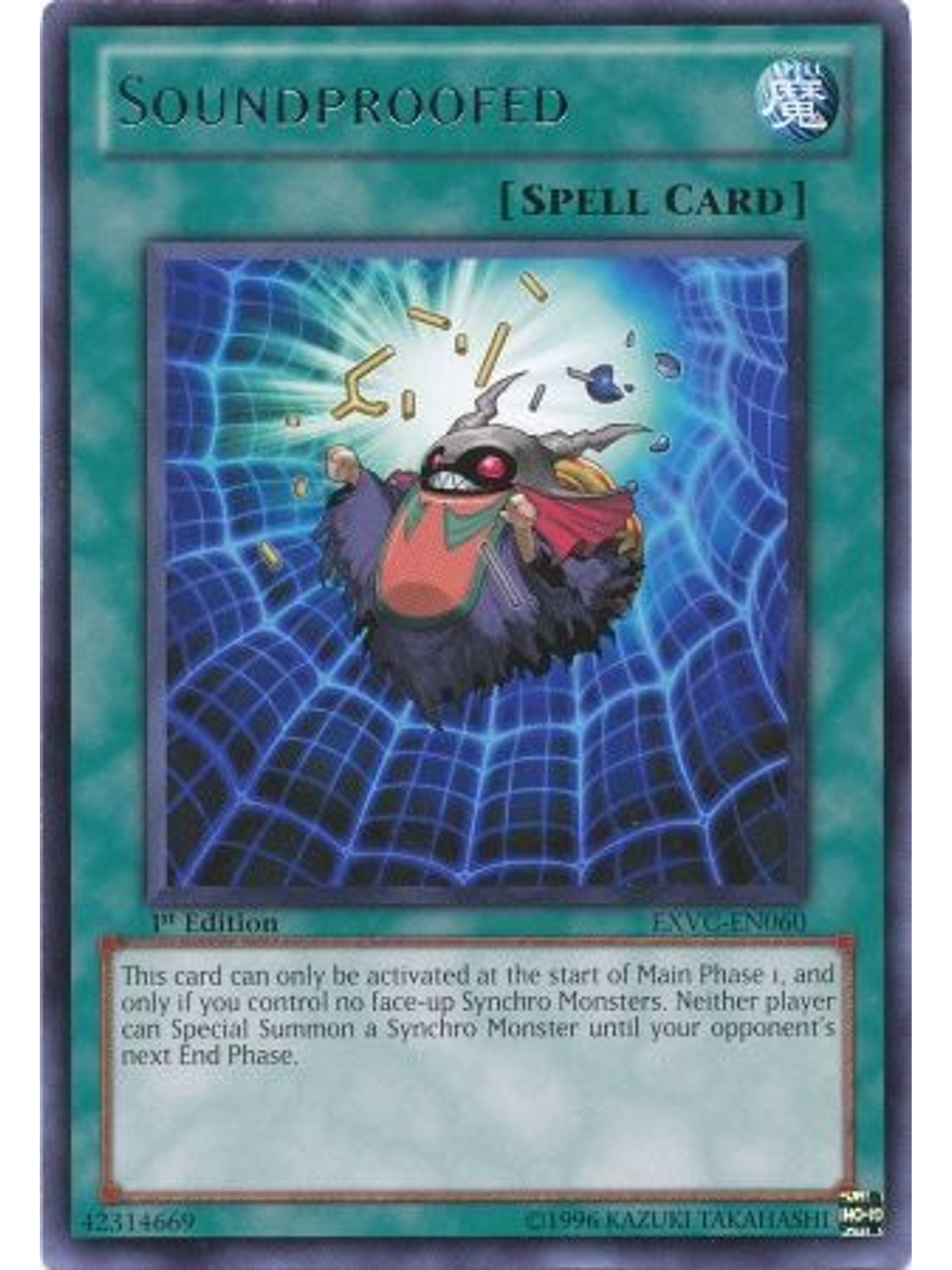 Soundproofed - EXVC-EN060 - Rare 1st Edition 1