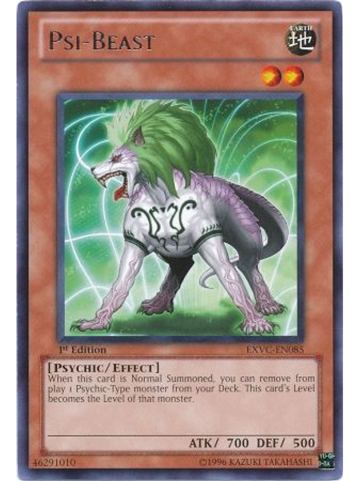 Psi-Beast - EXVC-EN085 - Rare 1st Edition 1