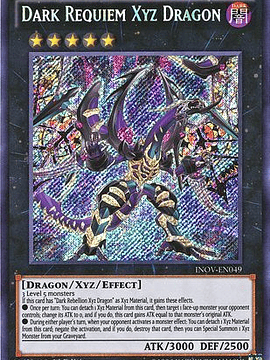 Dark Requiem Xyz Dragon - INOV-EN049 - Secret Rare 1st Edition