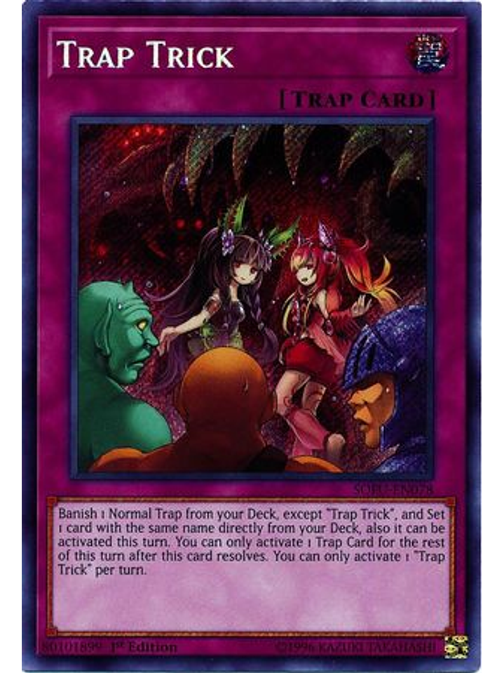Trap Trick - SOFU-EN078 - Secret Rare 1st Edition 1