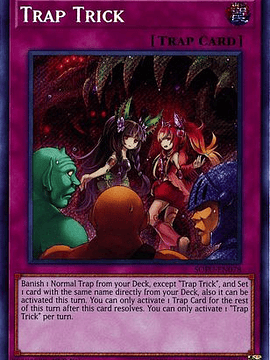 Trap Trick - SOFU-EN078 - Secret Rare 1st Edition