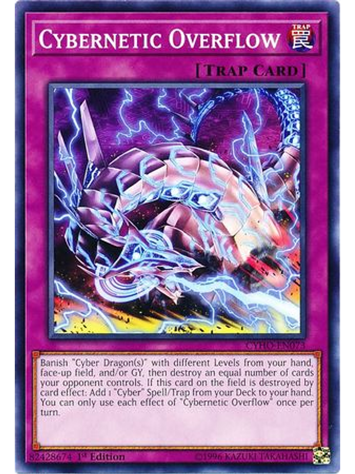 Cybernetic Overflow - CYHO-EN073 - Common 1st Edition 1