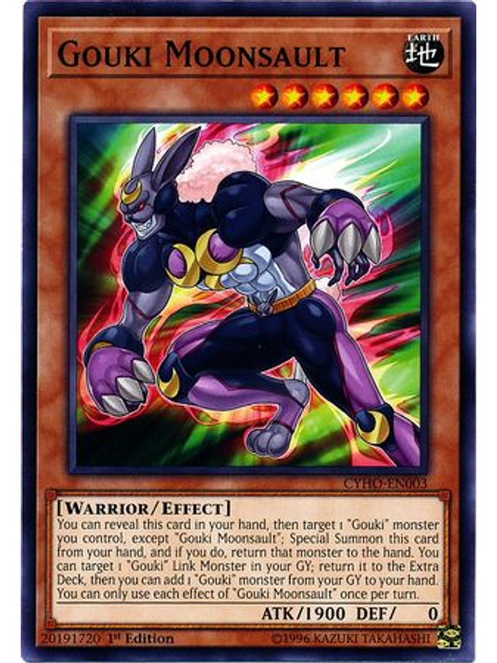 Gouki Moonsault - CYHO-EN003 - Common 1st Edition 1