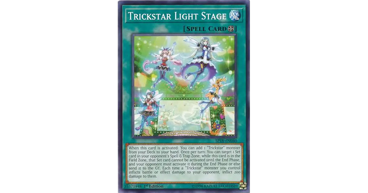 Trickstar Light Arena Común Yu-gi-oh
