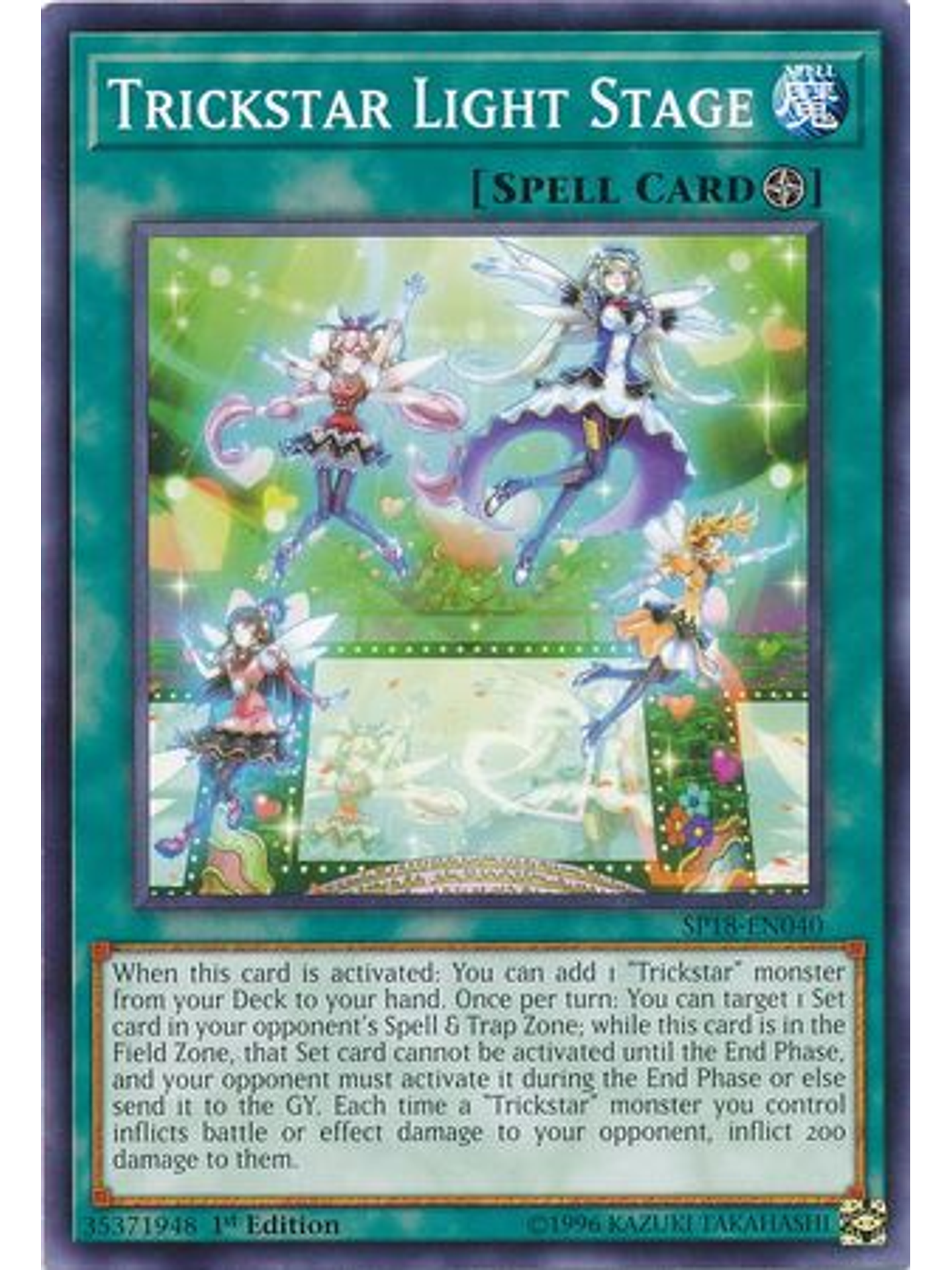 Trickstar Light Stage - SP18-EN040 - Common 1st Edition 1