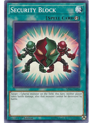 Security Block - SP18-EN038 - Common 1st Edition
