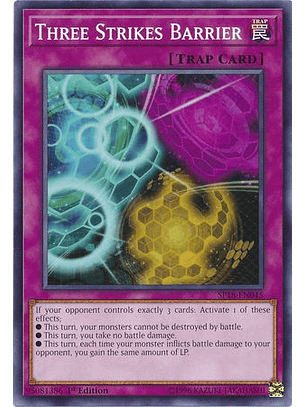 Three Strikes Barrier - SP18-EN045 - Common 1st Edition