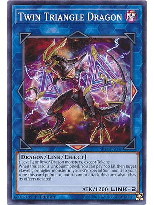 Twin Triangle Dragon - SP18-EN036 - Common 1st Edition