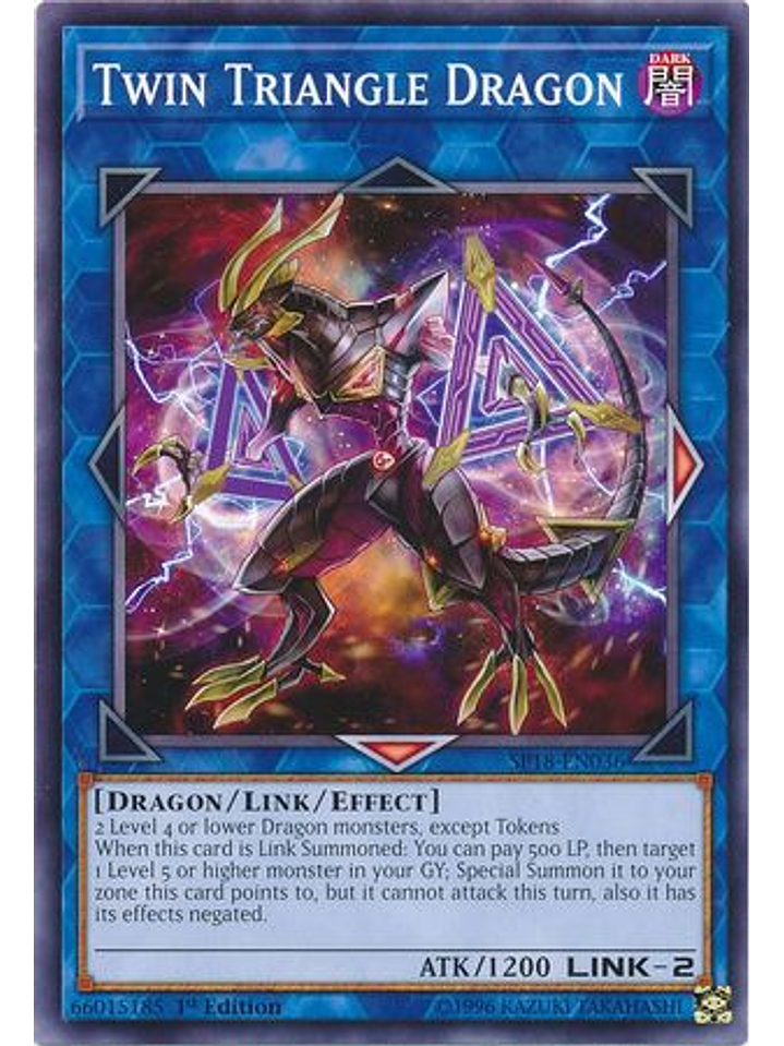 Twin Triangle Dragon - SP18-EN036 - Common 1st Edition 1