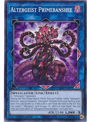 Altergeist Primebanshee - SP18-EN037 - Common 1st Edition