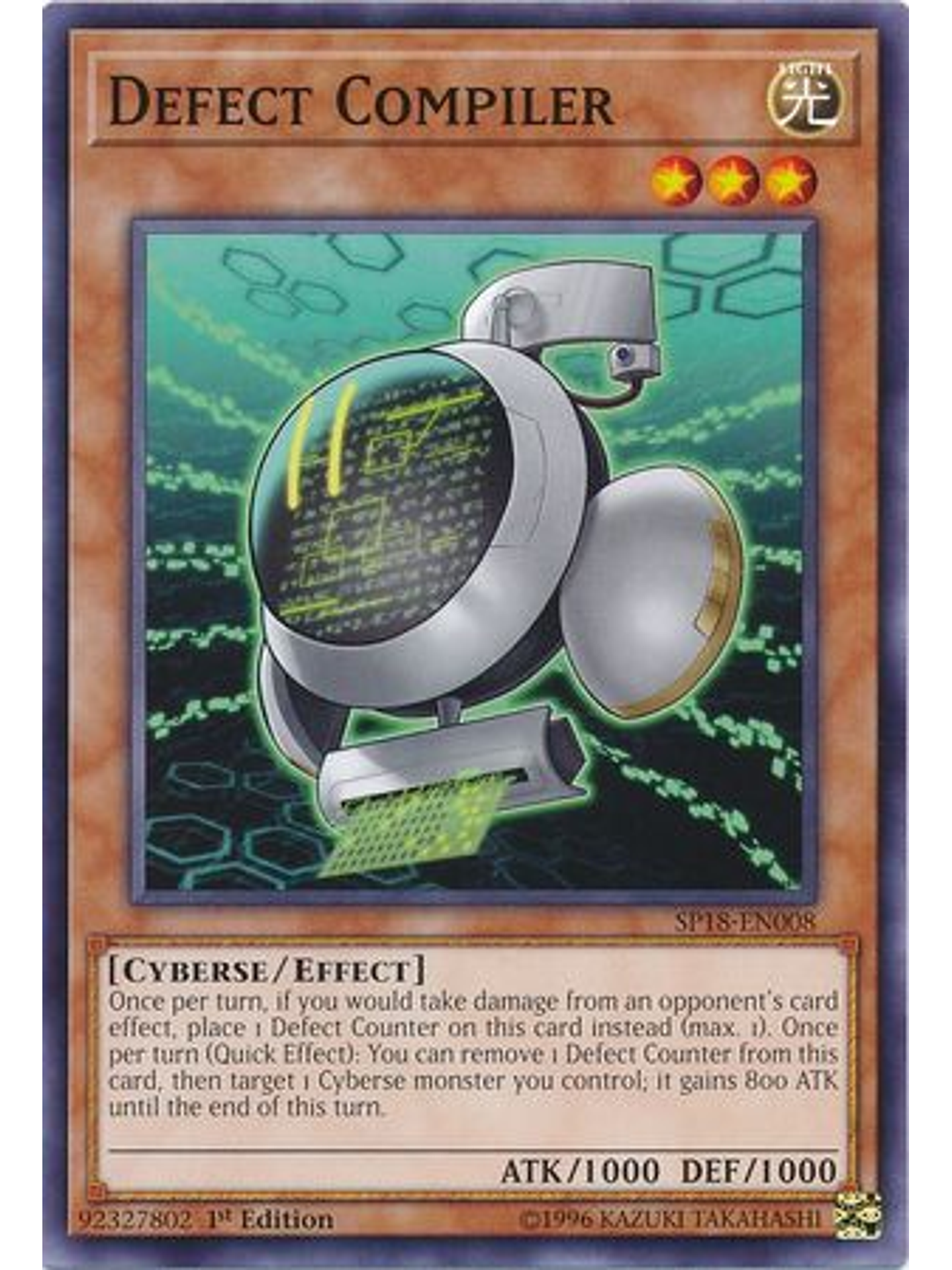 Defect Compiler - SP18-EN008 - Common 1st Edition 1