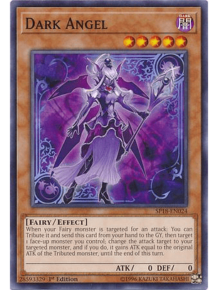 Dark Angel - SP18-EN024 - Common 1st Edition