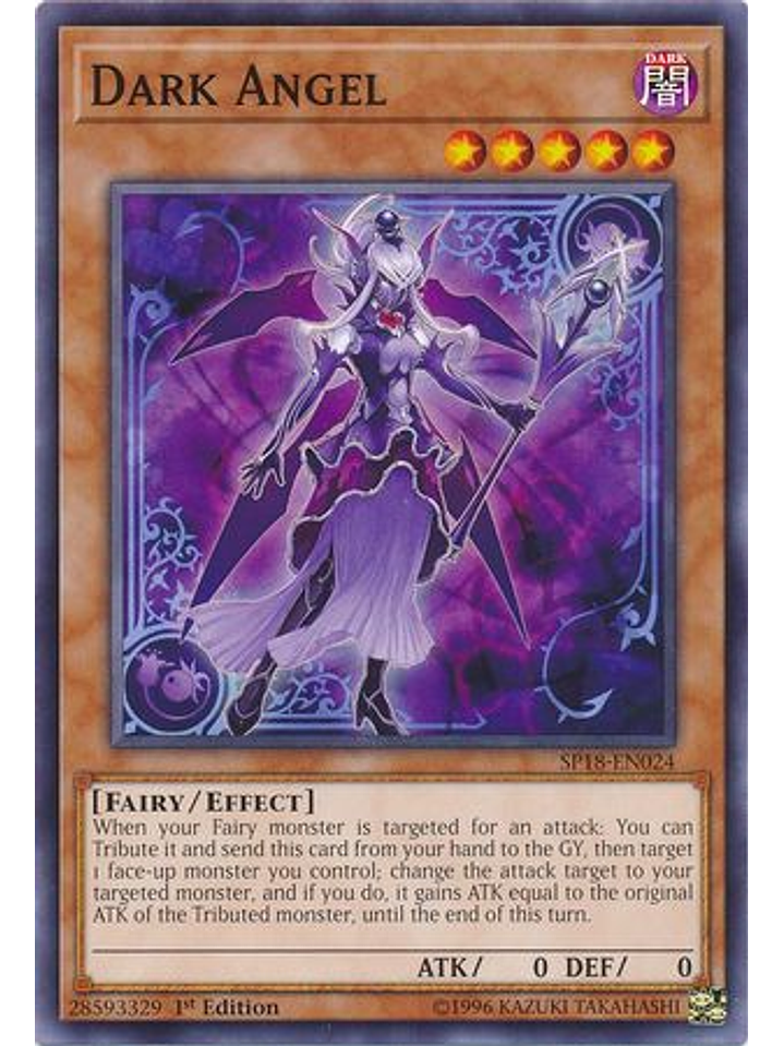 Dark Angel - SP18-EN024 - Common 1st Edition 1
