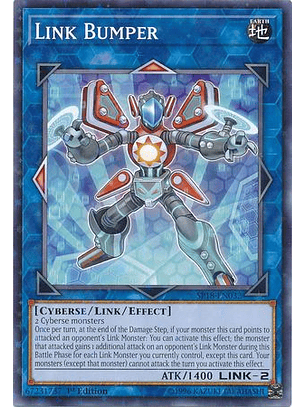 Link Bumper - SP18-EN032 - Starfoil Rare 1st Edition