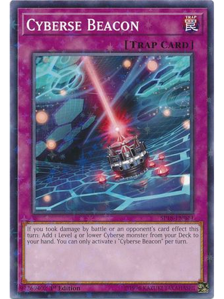 Cyberse Beacon - SP18-EN044 - Starfoil Rare 1st Edition 1