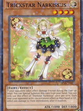 Trickstar Narkissus - SP18-EN023 - Starfoil Rare 1st Edition