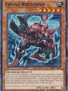 Gouki Riscorpio - SP18-EN017 - Starfoil Rare 1st Edition