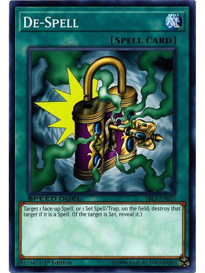 De-Spell - SBLS-EN037 - Common 1st Edition 1