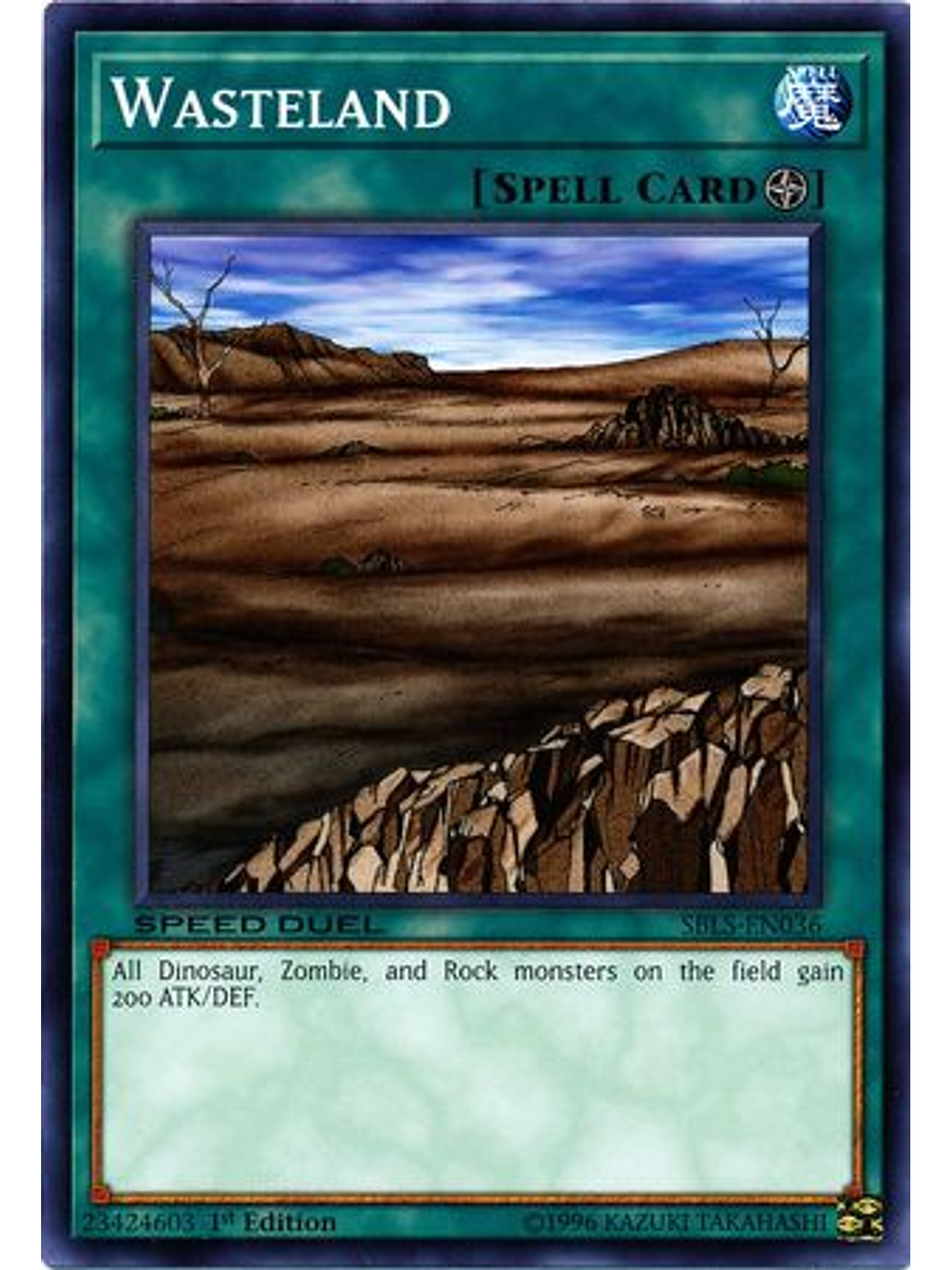 Wasteland - SBLS-EN036 - Common 1st Edition 1